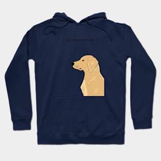 Golden Retriever -Portrait Hoodie